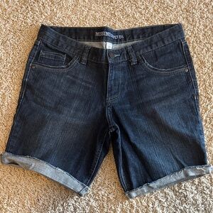 Mossimo Supply Co. Women's Deep Indigo Jean Shorts